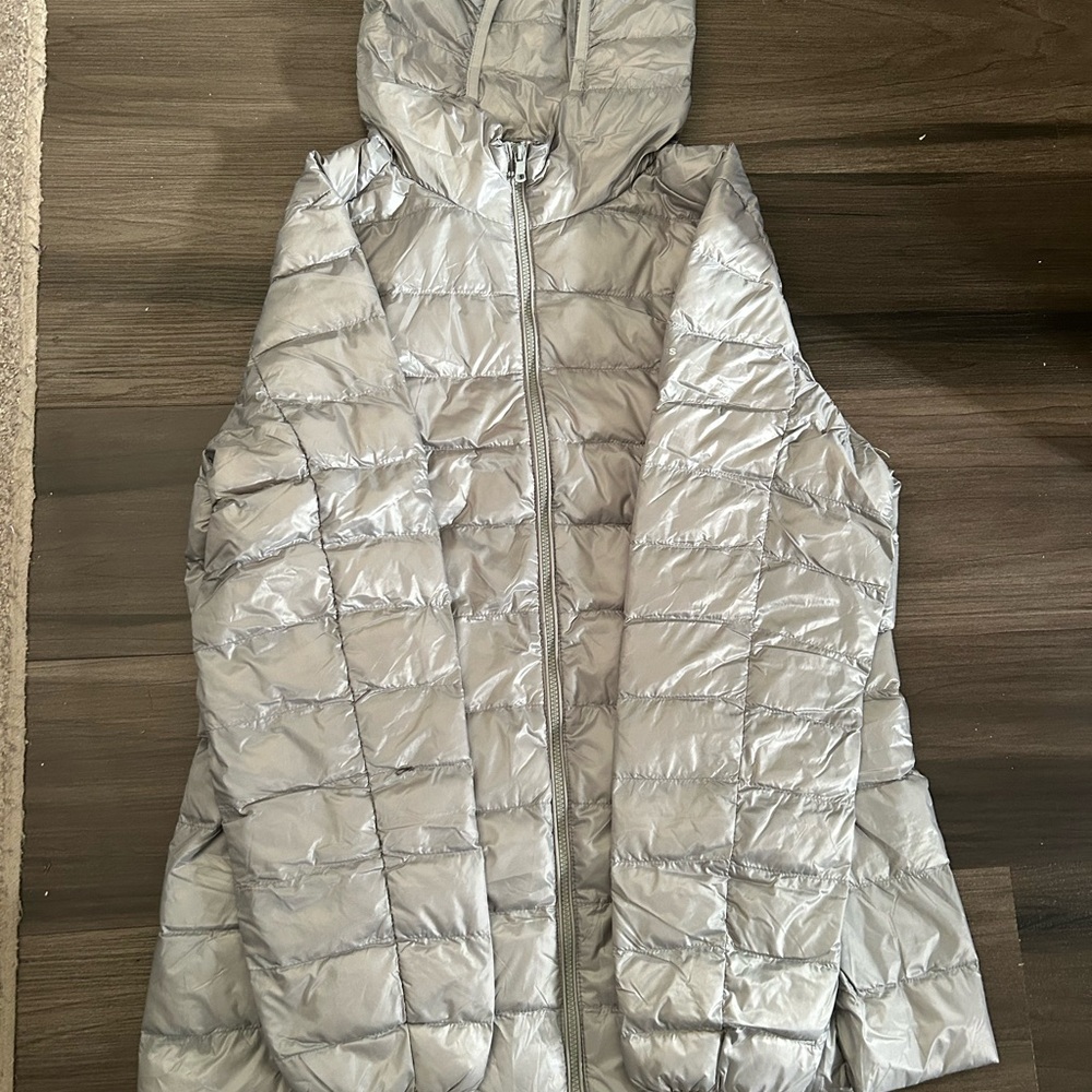 Alpine Swiss Metallic Gray Jacket